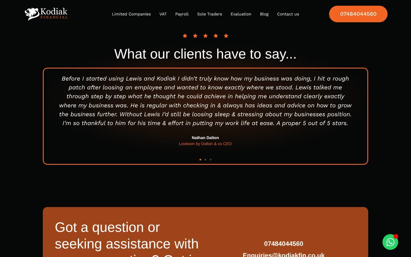 What our clients have to say: a review from Nathan Dalton of Lowtown by Dalton & Co